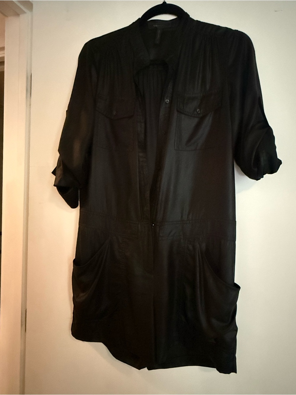 BCBGMaxAzria Black romper